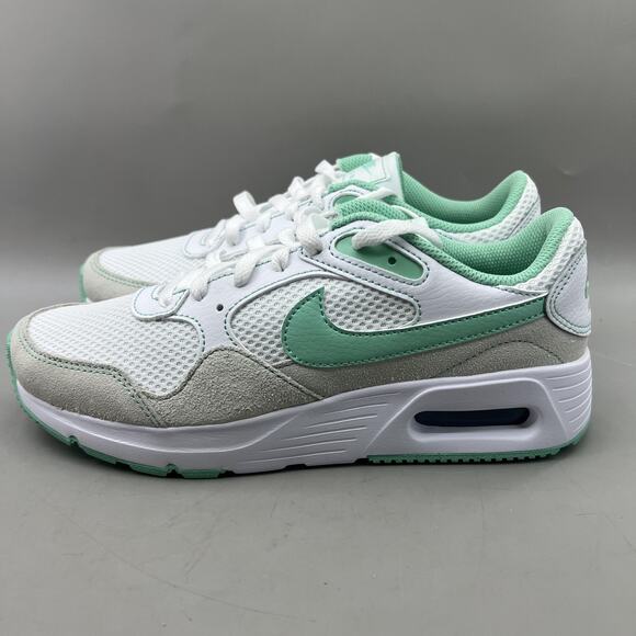 Nike Air Max SC Running Shoes Women Size 7.5 White Mint Green Comfort Sneakers - Picture 3 of 8